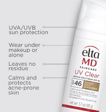 Load image into Gallery viewer, EltaMD UV Clear (SPF 46)- Tinted