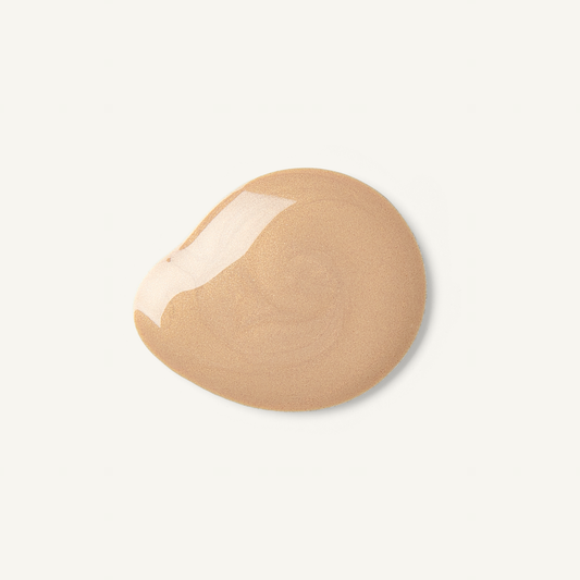 Colorescience Face Shield Glow SPF 50 golden-champagne texture swatch