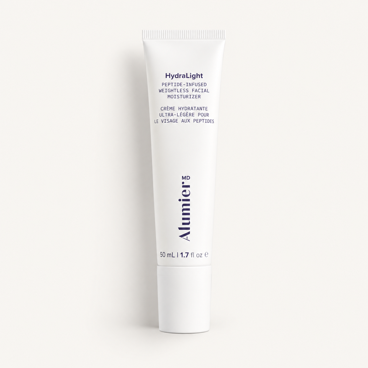 AlumierMD light product photo on Minte ivory background