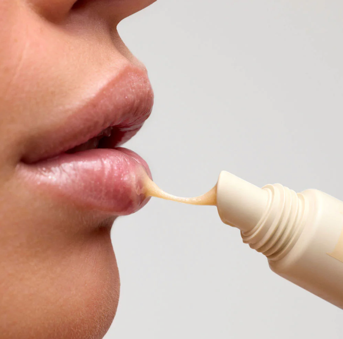 Facile Lip Jelly Champagne product detail and application image