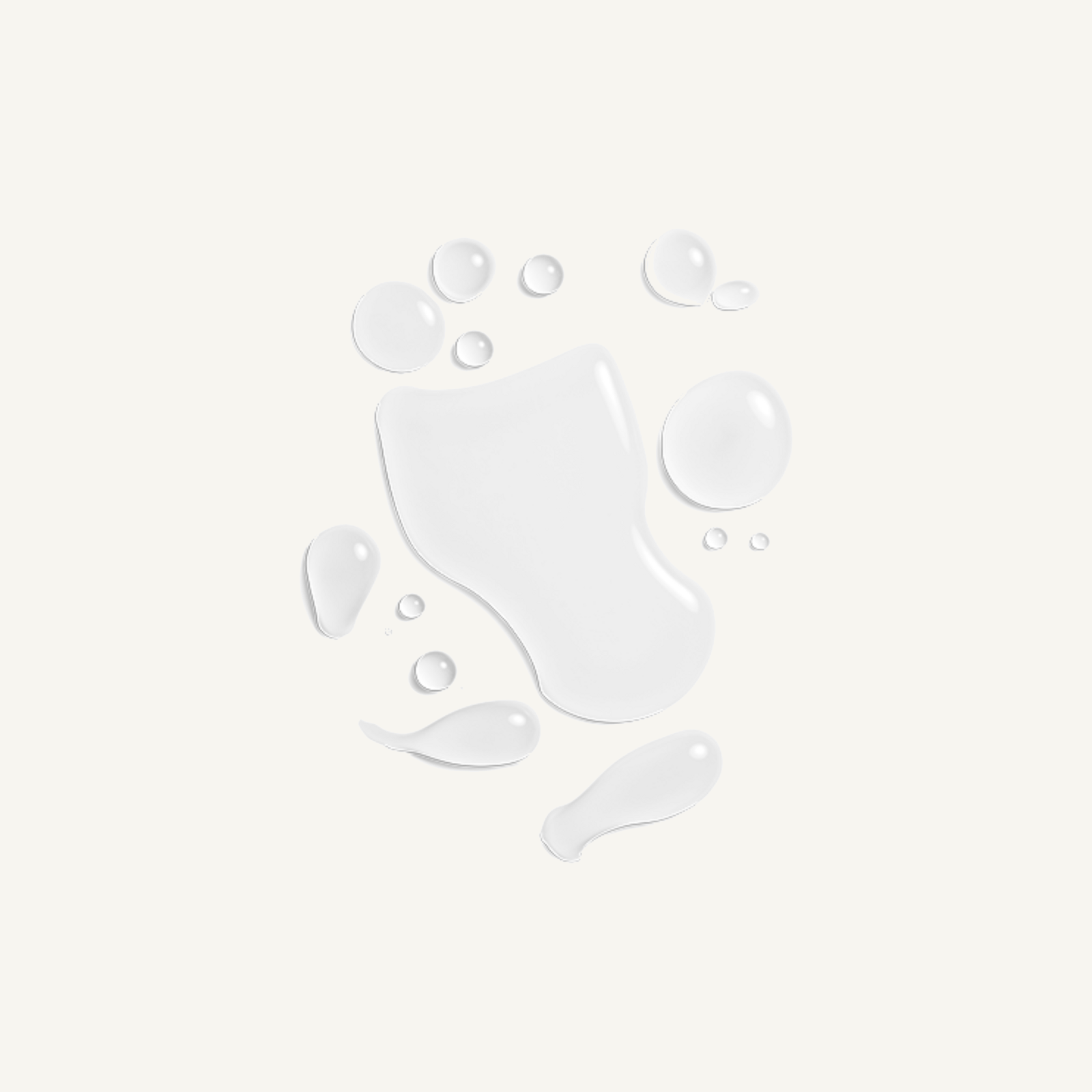 Clear ZO Calming Toner liquid texture on cream background