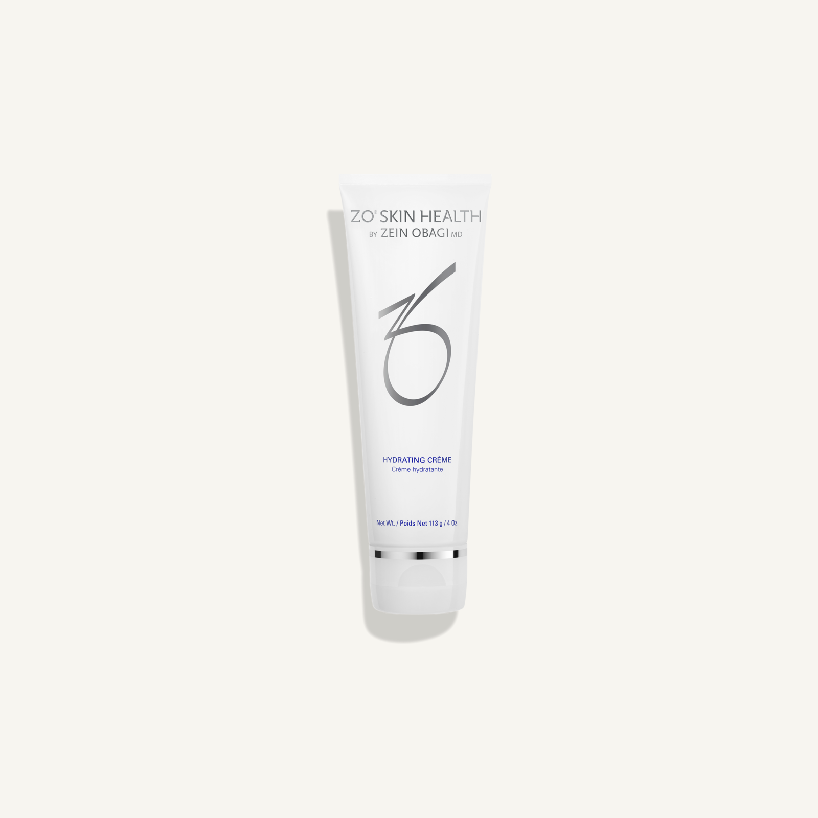 ZO Hydrating Crème on a warm cream background