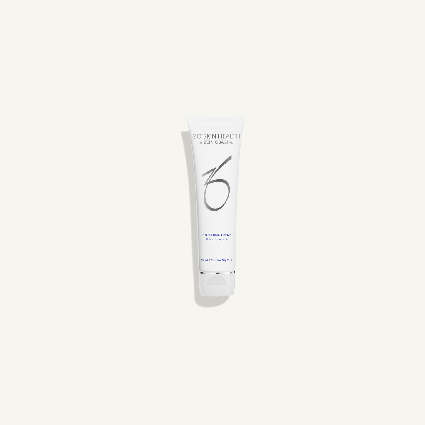 ZO Hydrating Crème travel deluxe on a warm cream background