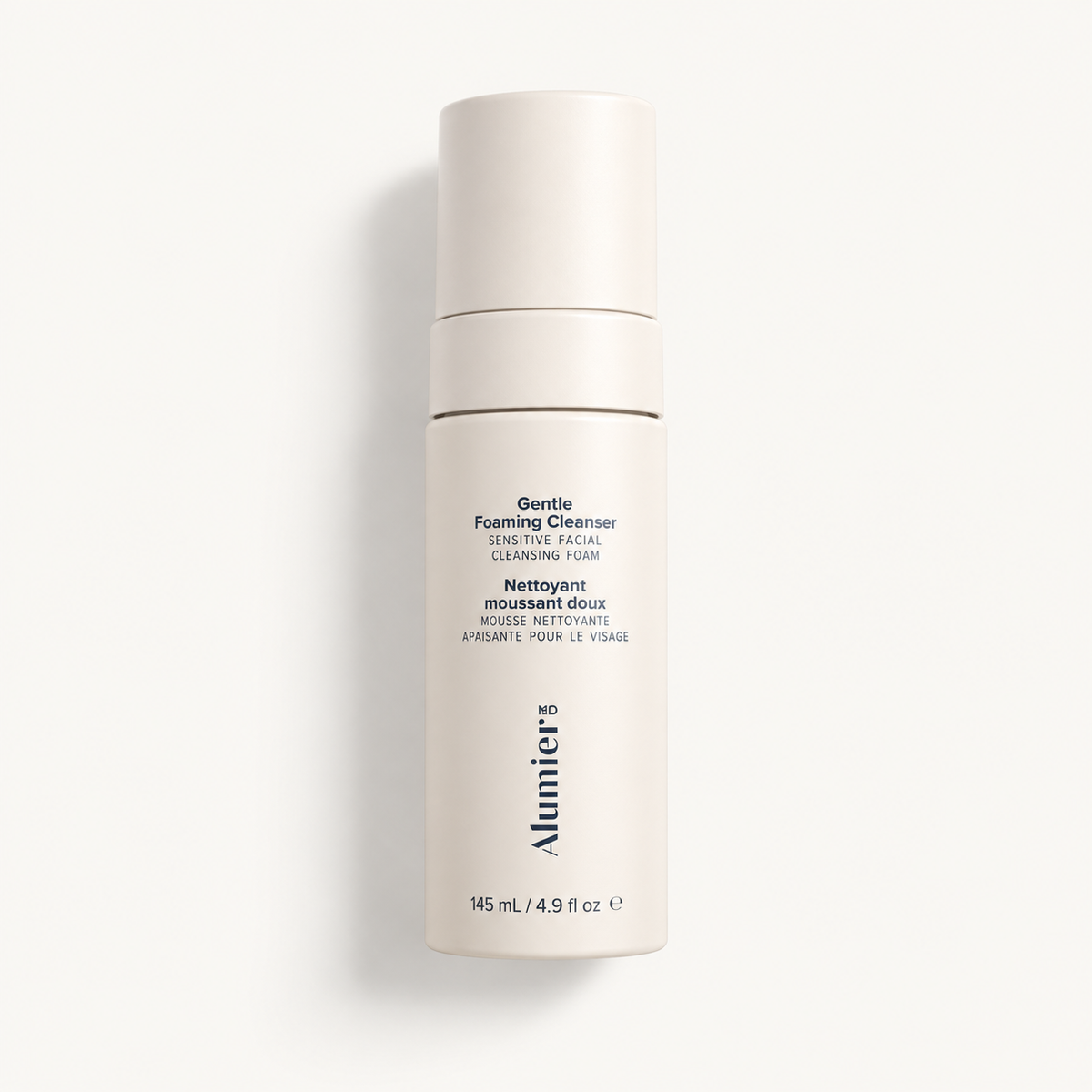 AlumierMD gentle product photo on Minte ivory background