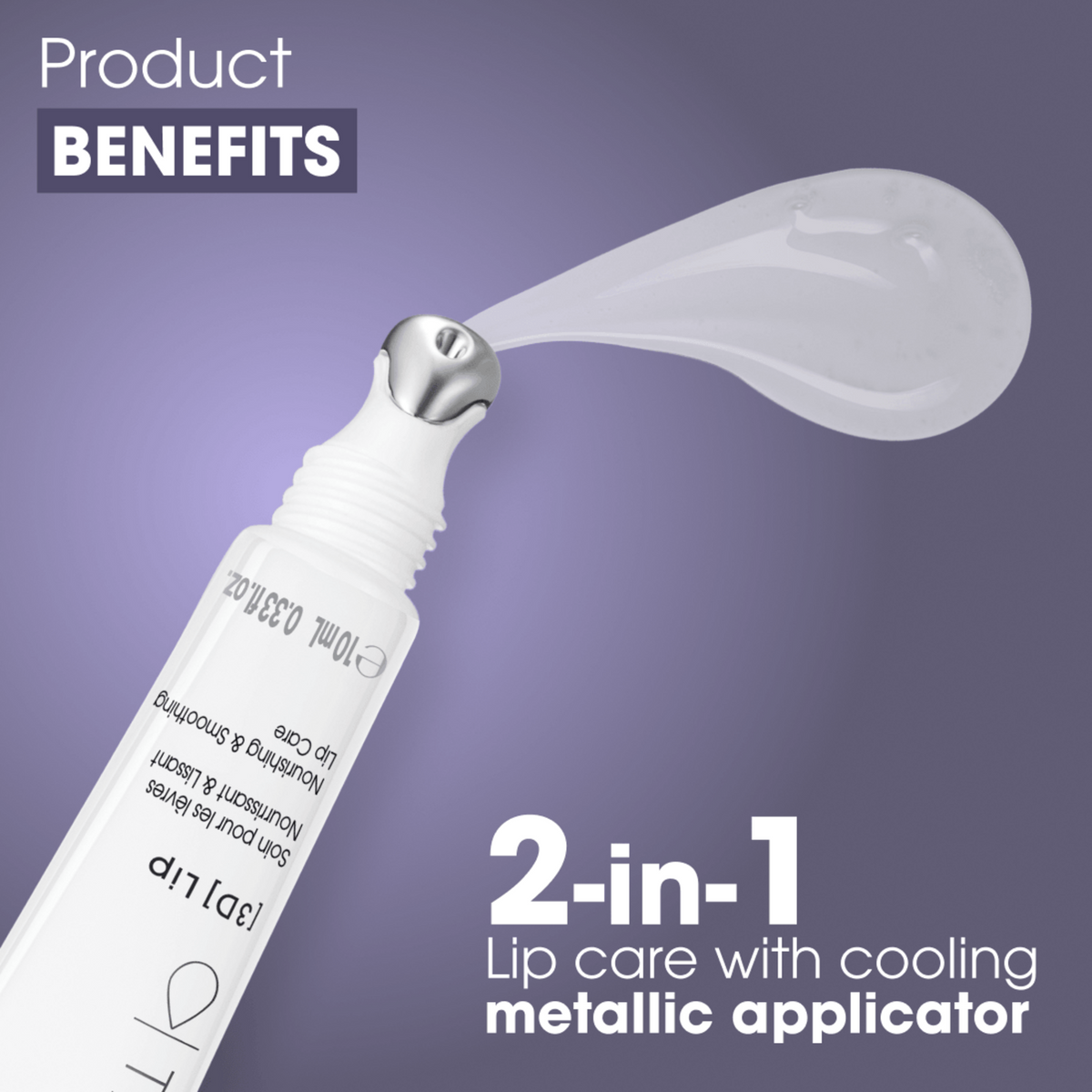 Teoxane 3D Lip treatment with clear hydrating lip care texture