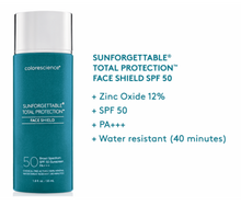 Load image into Gallery viewer, Sunforgettable Total Protection Face Shield SPF 50 (55mL) - Glow, Matte or Original
