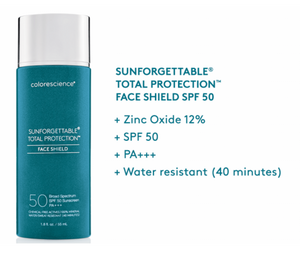Sunforgettable Total Protection Face Shield SPF 50 (55mL) - Glow, Matte or Original